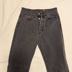 H&M faded black jeans